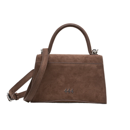 BOLSA  444 - BROWN SUEDE