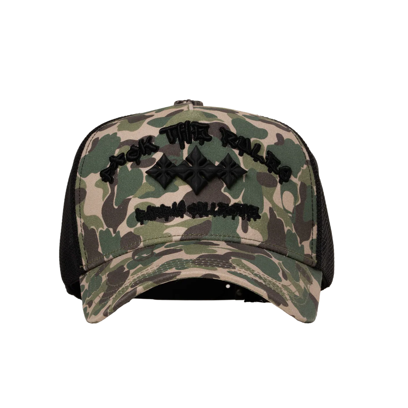 FTR TRUCKER BARBAS HATS - GOOD & EVIL