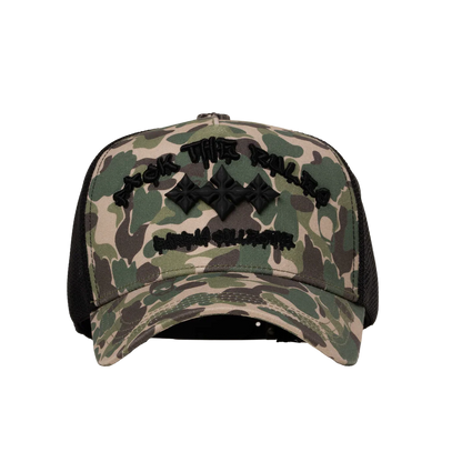 FTR TRUCKER BARBAS HATS - GOOD & EVIL
