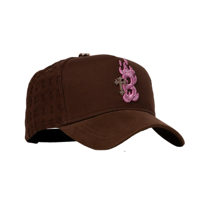 B CROSS PINK BARBAS HATS - GOOD & EVIL