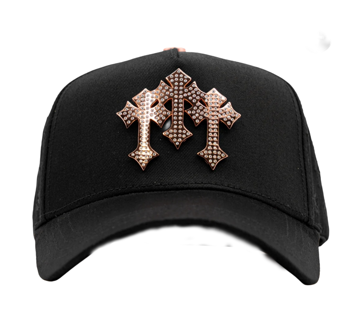 Barbas Hats - Chrome I Rose Gold