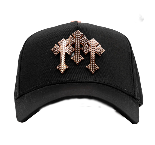 Barbas Hats - Chrome I Rose Gold